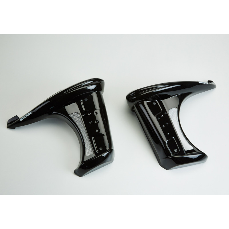 Bodystyle Radiator Zij Cover | Zwart | Kawasaki Z750