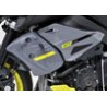 Bodystyle Radiator Zij Cover | Grijs/Geel | Yamaha MT-10 SP & MT10