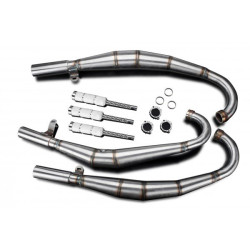 Delkevic Exhaust System | Silver | Suzuki 750 GT