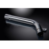 Delkevic De-Cat Link Pipe | Silver | Yamaha 600 FZ6 (+ Fazer)/600 FZ6 S2 (+Fazer)