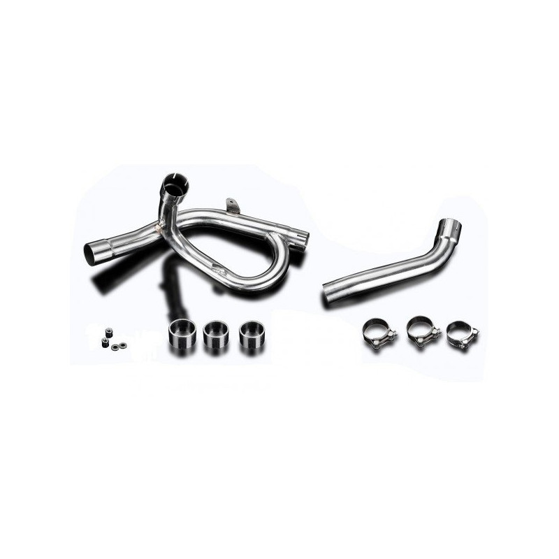 Delkevic De-Kat Linkpijp | Zilver | Suzuki DL1000 V-Strom