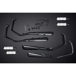 Delkevic Exhaust System | Black | Kawasaki Z900RS