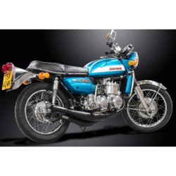 Delkevic Exhaust System | Black | Suzuki 750 GT