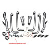 Delkevic Exhaust Headers 4-2 | Stainless Steel | Yamaha 1300 FJR