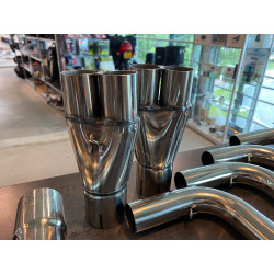 Delkevic Exhaust Headers 4-2 | Stainless Steel | Yamaha 1300 FJR