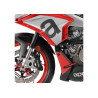 Bodystyle Spatbordverlenger Voorzijde | Mat zwart | Aprilia RS/RSV/Tuono