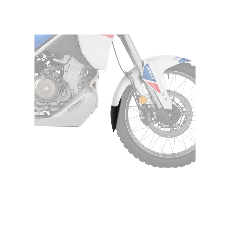 Bodystyle Spatbordverlenger Voorzijde | Mat zwart | Aprilia Tuareg /Tuareg Rally 660