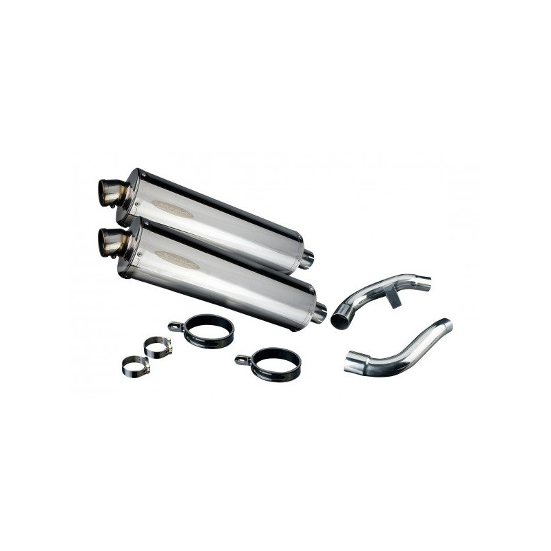 Delkevic Uitlaten | Zilver | Honda ST1100 Pan European