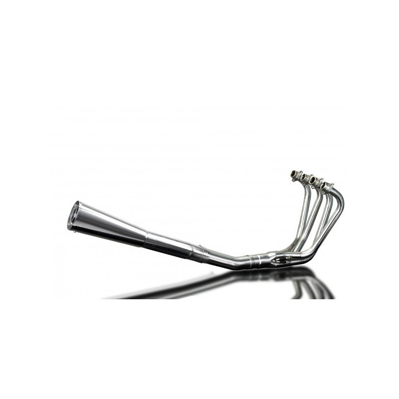 Delkevic Uitlaatsysteem 4-1 Classic Megaphone | Zilver | Honda CB1100F Bol D'or