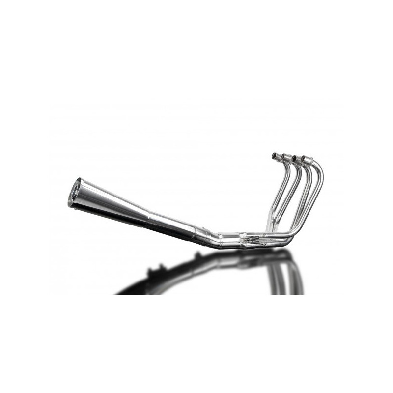 Delkevic Uitlaatsysteem 4-1 Classic Megaphone | Zilver | Honda CB400F