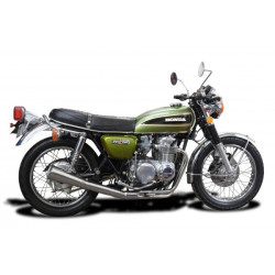 Delkevic Uitlaatsysteem 4-1 Classic Megaphone | Zilver | Honda CB500F