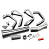 Delkevic Uitlaatsysteem 4-1 Classic Megaphone | Zilver | Honda CB650/CB650C