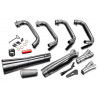 Delkevic Exhaust System 4-1 Classic Megaphone | Silver