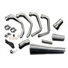 Delkevic Exhaust System 4-1 Classic Megaphone | Silver | Honda CB750C