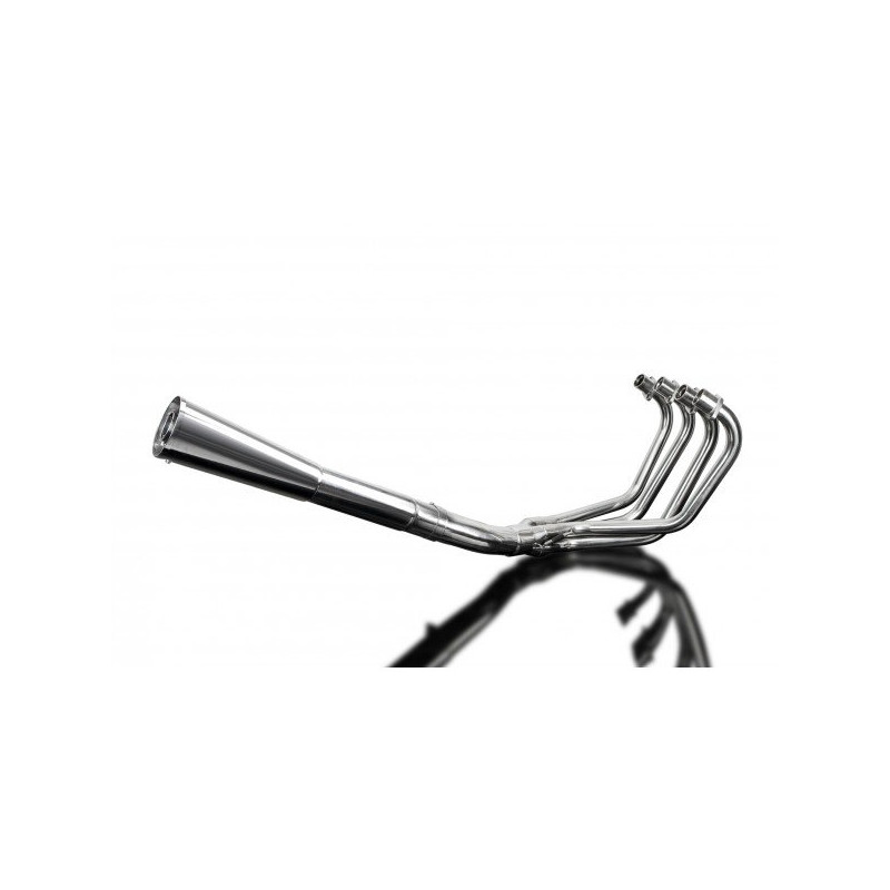 Delkevic Uitlaatsysteem 4-1 Classic Megaphone | Zilver