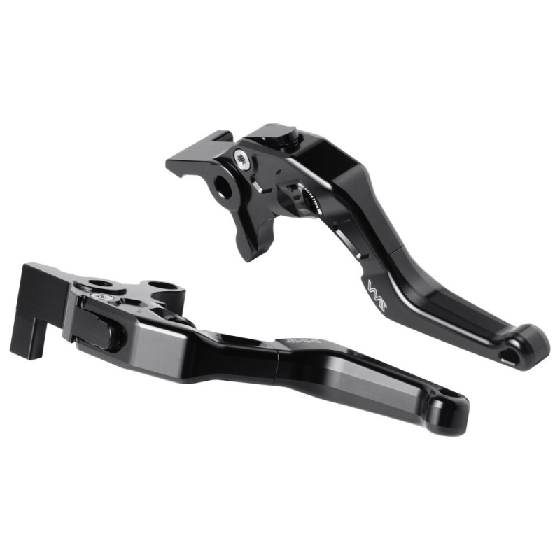 Voigt-MT Rem en Koppeling hendel Kort | Aprilia Shiver 900 - Zwart/zwart