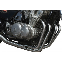 Delkevic Uitlaatsysteem 4-1 Classic Megaphone | Zilver | Honda CB900C