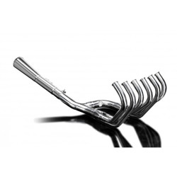 Delkevic Uitlaatsysteem 6-1 Classic Megaphone | Zilver | Honda CBX1000A/CBX1000B Pro Link/CBX1000Z