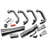 Delkevic Exhaust System 4-1 Classic Megaphone | Silver | Honda CBX750F