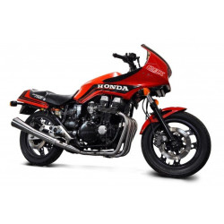 Delkevic Exhaust System 4-1 Classic Megaphone | Silver | Honda CBX750F