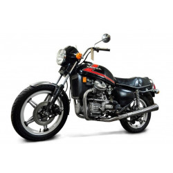 Delkevic Exhaust System 2-1 Classic Megaphone | Silver | Honda 500 CX500