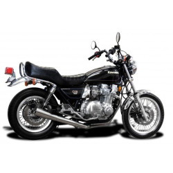 Delkevic Exhaust System 4-1 Classic Megaphone | Silver