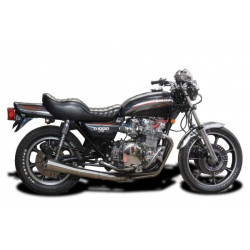 Delkevic Exhaust System 4-1 Classic Megaphone | Silver | Kawasaki Z1000 (Old models)