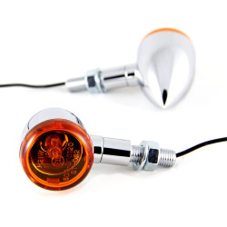 Highsider Smart Knipperlichten Bullet Light | Chroom