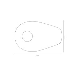 Highsider Smart Knipperlicht Opvulplaten Yamaha | Zwart