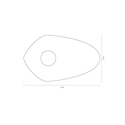 Highsider Smart Knipperlicht Opvulplaten Ducati Monster | Zwart