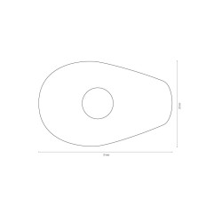 Highsider Smart Knipperlicht Opvulplaten Yamaha | Zwart