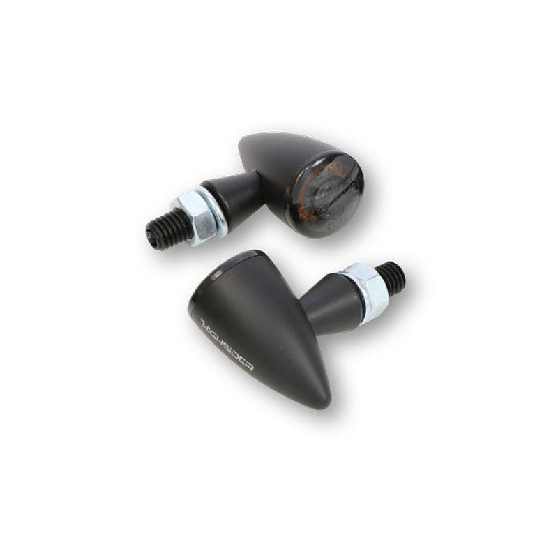 Highsider Knipperlichten + Positielicht LED Apollo Bullet | Zwart