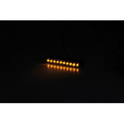 Highsider Knipperlichten Sequence LED Stripe-Run | Zwart