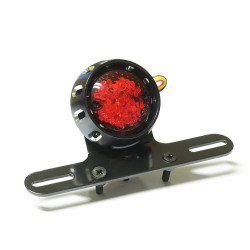 Highsider Smart Achterlicht LED Miles | Zwart/Rood