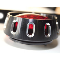 Highsider Smart Achterlicht LED Miles | Zwart/Rood