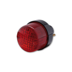 Highsider Smart Achterlicht Rond | Zwart/Rood