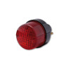 Highsider Smart Achterlicht Rond | Zwart/Rood