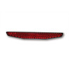 Highsider Smart Reflector Zelfklevend 125mm | Rood