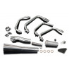 Delkevic Exhaust System 4-1 Classic Megaphone | Silver | Kawasaki Z750