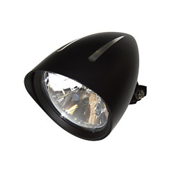 Highsider Koplamp H4 5,75" Classic 1 | Zwart