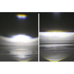 Highsider Koplamp LED Dual Stream | Zwart