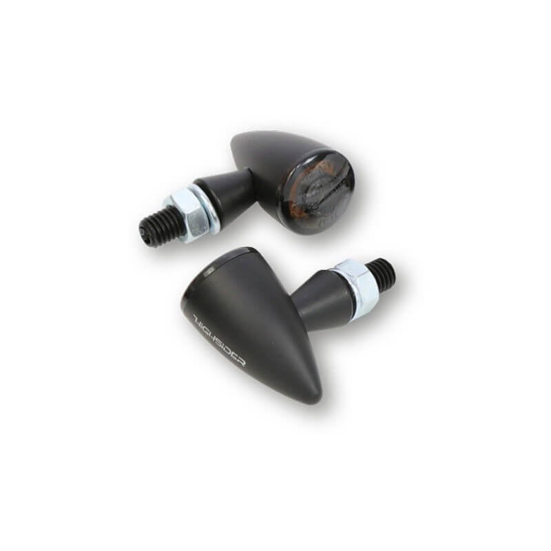 Highsider Knipperlichten + Achterlicht LED Apollo Bullet | Zwart