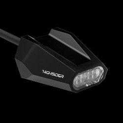 Highsider Achterlicht LED Split-V | Zwart
