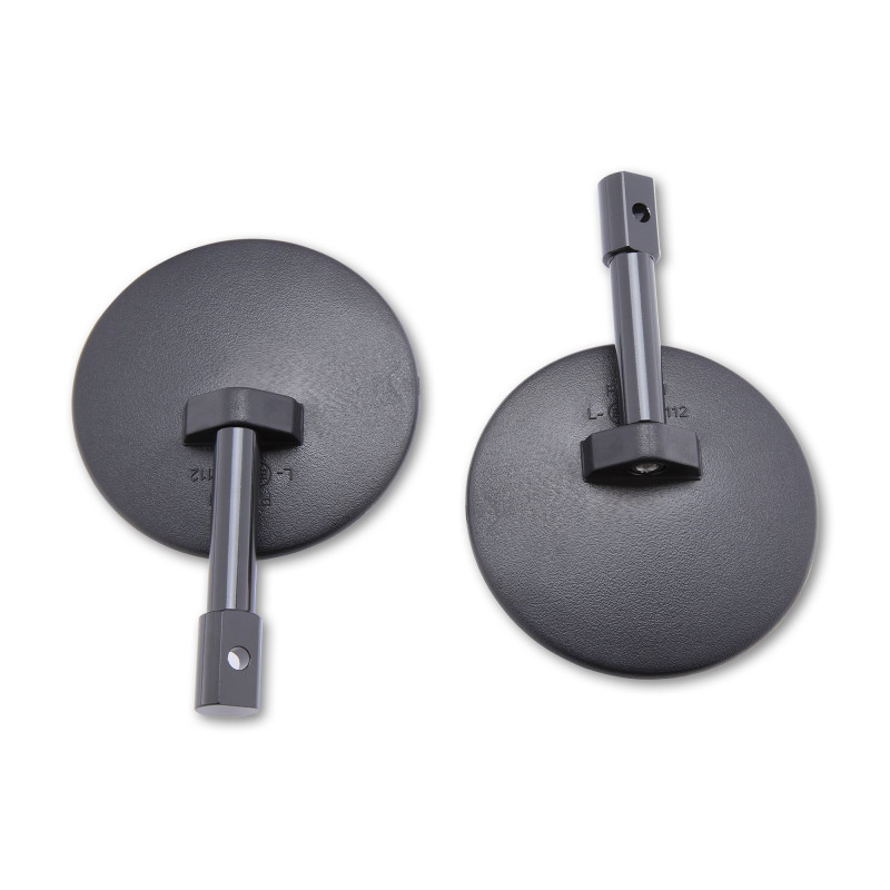 Highsider Smart Stuureind Spiegels Superbike | Zwart