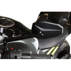 Highsider Spiegel Victory-X | Zwart