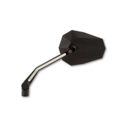 Highsider Spiegels + Knipperlichten/Positielichten LED Stealth-X4 | Zwart