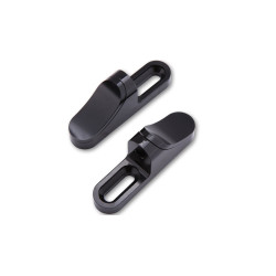 Highsider Kuipsiegel Adapters met afdekkap 76mm | Zwart