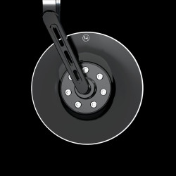 Highsider Stuureind Spiegel Short Conero | Zwart/Mat Zwart