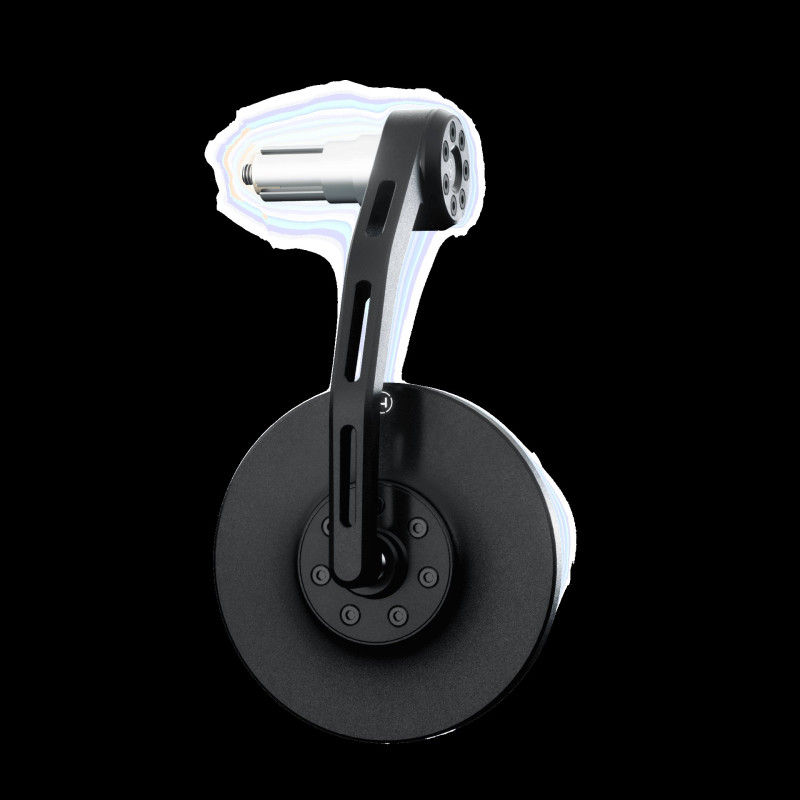 Highsider Stuureind Spiegel Long Conero EVO | Zwart