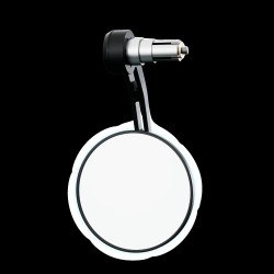 Highsider Stuureind Spiegel Long Conero EVO | Zwart